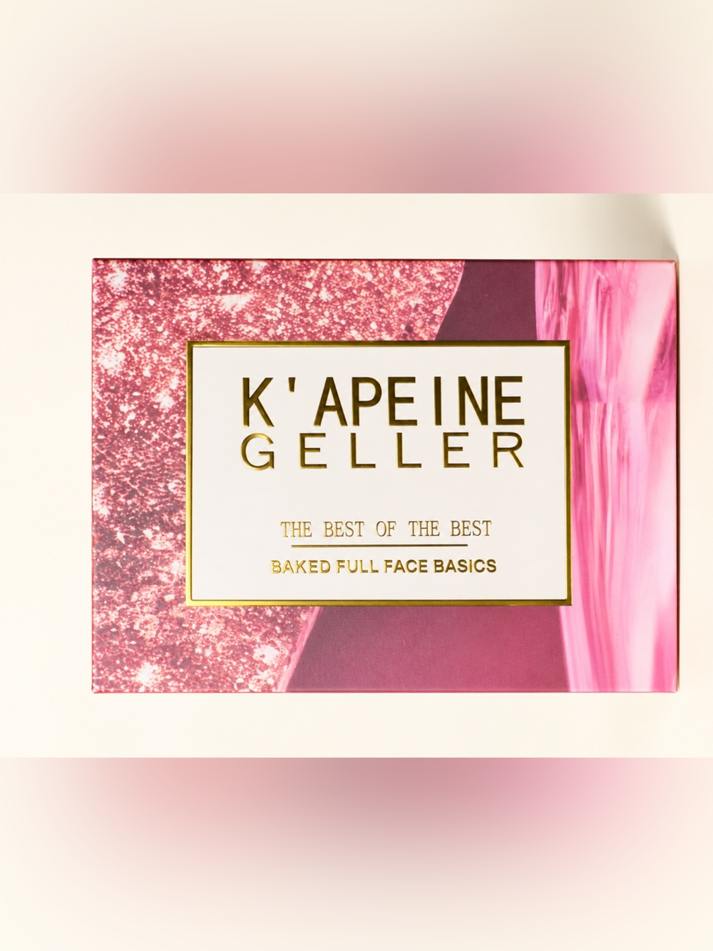 Amazon K'APELINE GELLER Baked Full Face Basics Palette - Pink
